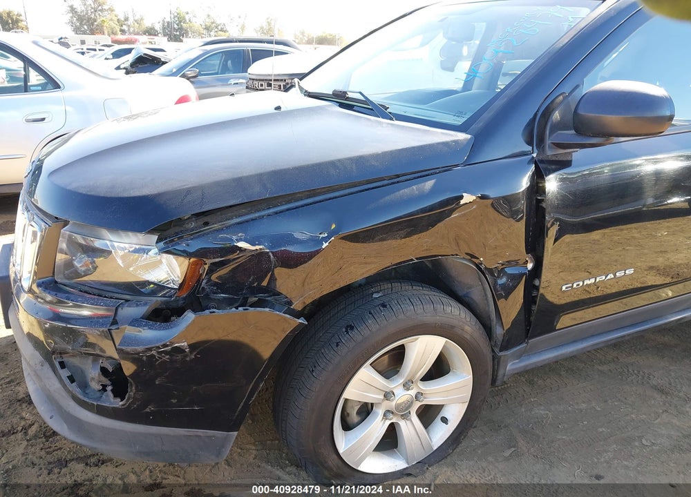 2017 JEEP COMPASS SPORT FWD VIN: 1C4NJCBA7HD124006