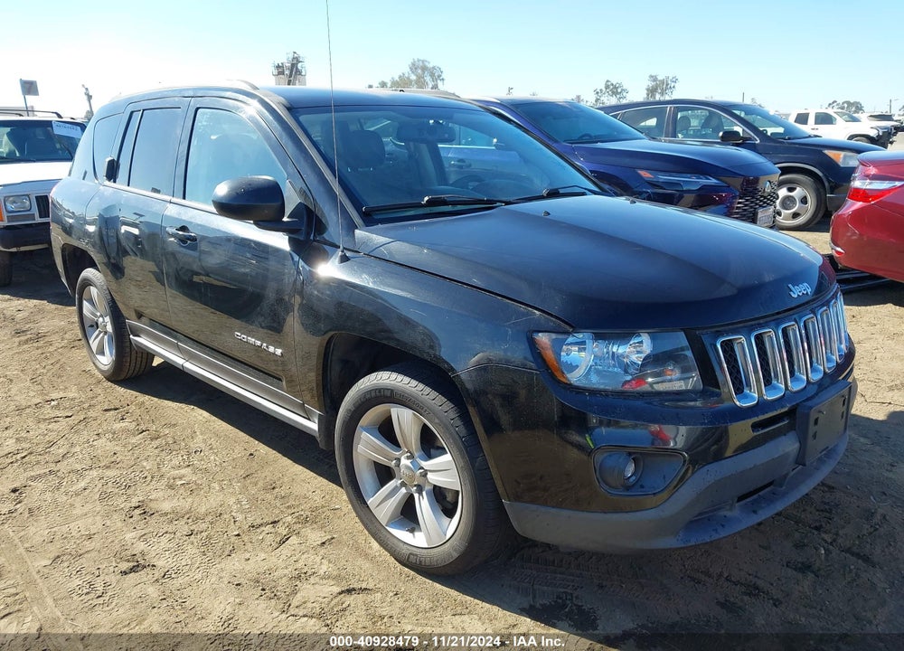 2017 JEEP COMPASS SPORT FWD VIN: 1C4NJCBA7HD124006