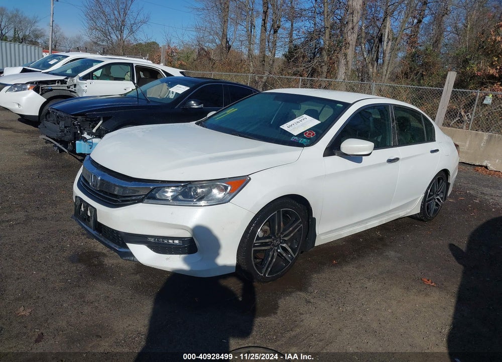 2016 HONDA ACCORD SPORT VIN: 1HGCR2F54GA047717