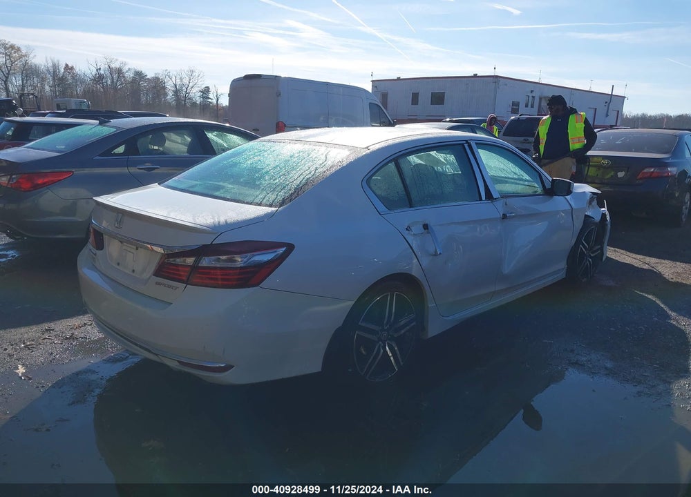 2016 HONDA ACCORD SPORT VIN: 1HGCR2F54GA047717