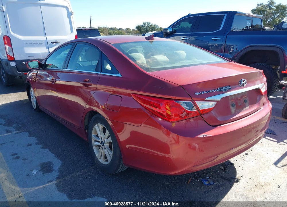 2013 HYUNDAI SONATA GLS VIN: 5NPEB4AC4DH509145