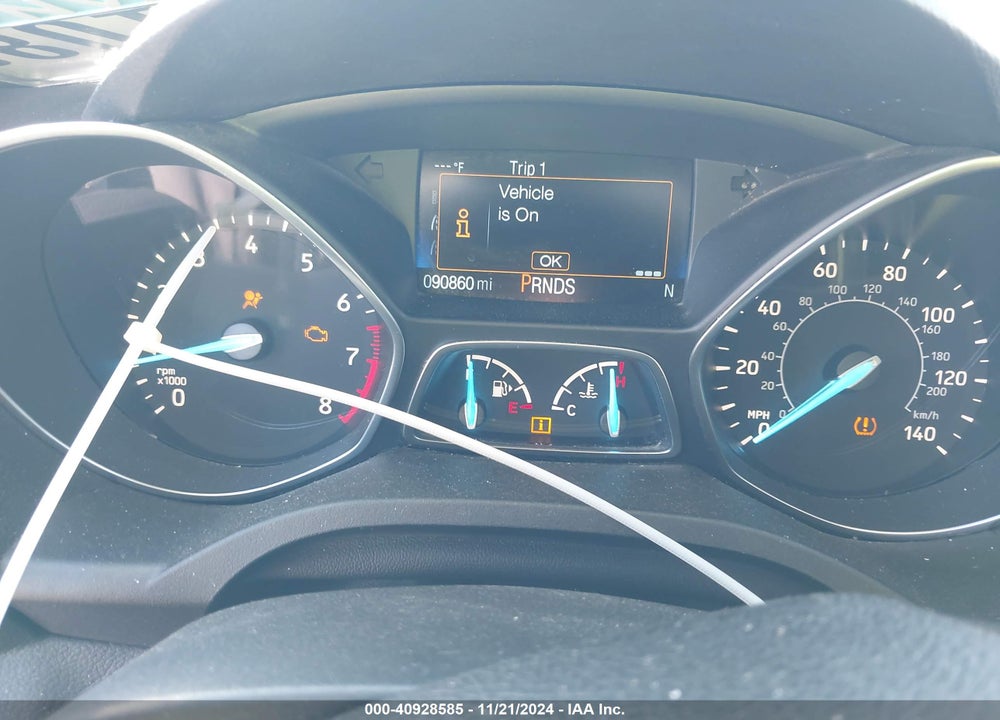 2018 FORD ESCAPE S VIN: 1FMCU0F72JUA66576