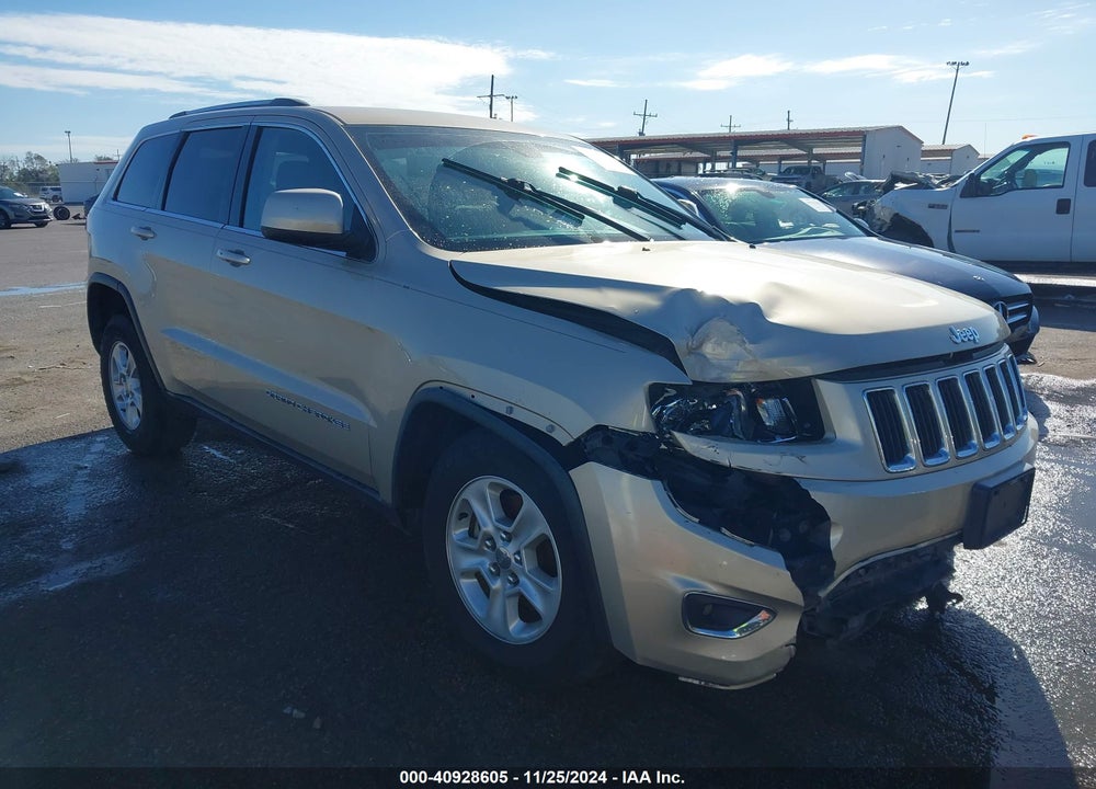 2014 JEEP GRAND CHEROKEE LAREDO VIN: 1C4RJEAG5EC353580