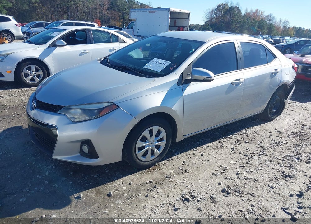 2015 TOYOTA COROLLA S VIN: 2T1BURHE0FC330740