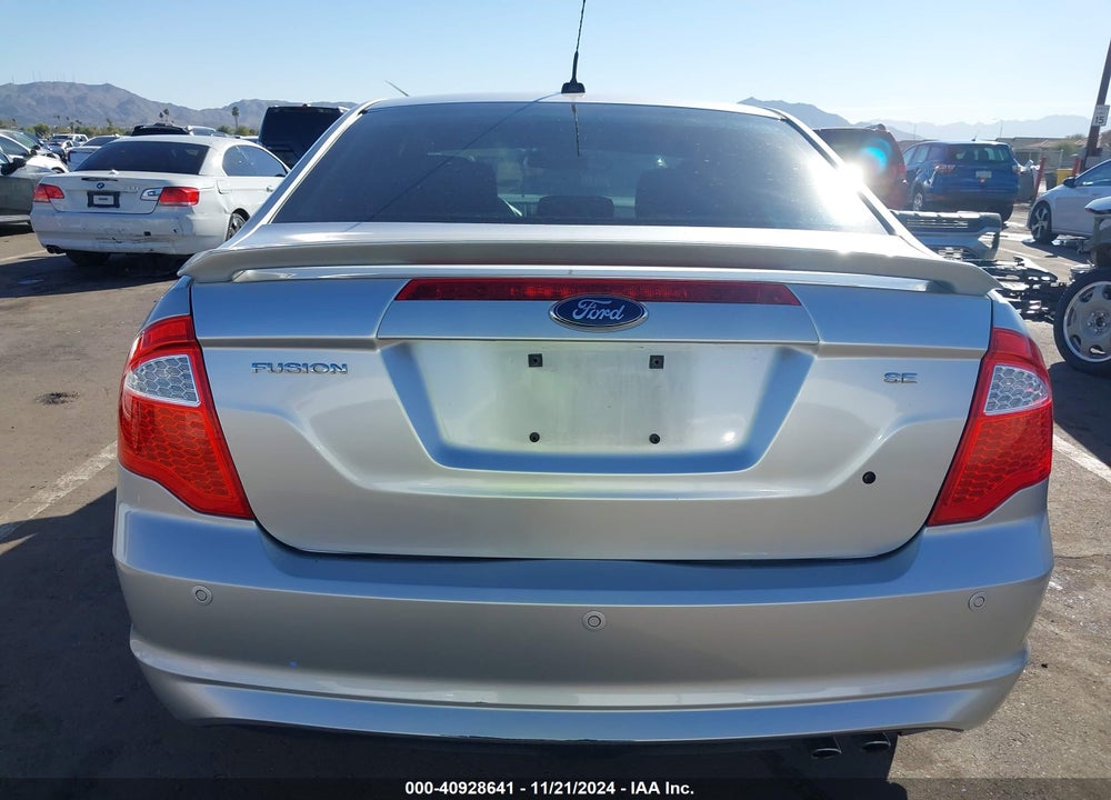 2011 FORD FUSION SE VIN: 3FAHP0HA7BR178637