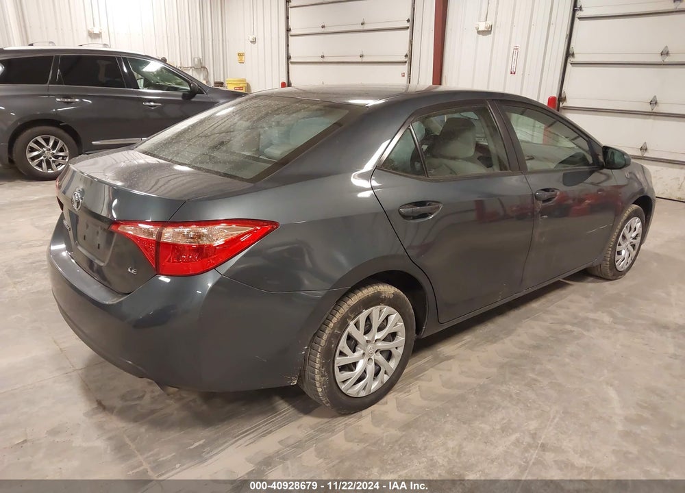 2017 TOYOTA COROLLA LE VIN: 5YFBURHE2HP730043