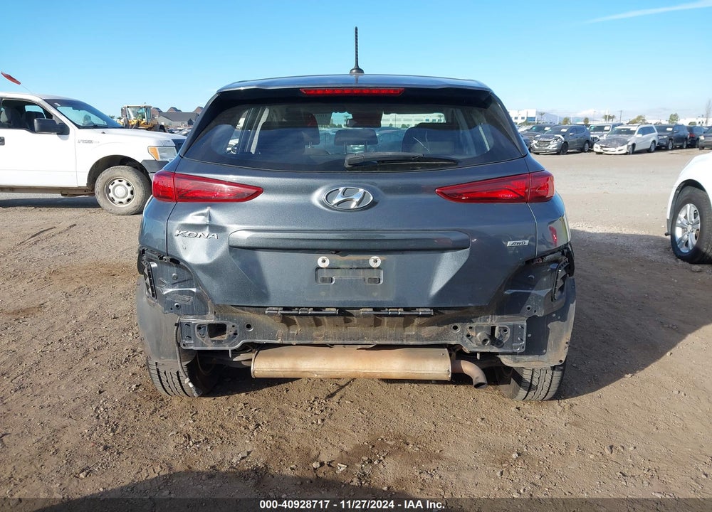 2019 HYUNDAI KONA SE VIN: KM8K1CAA9KU306331