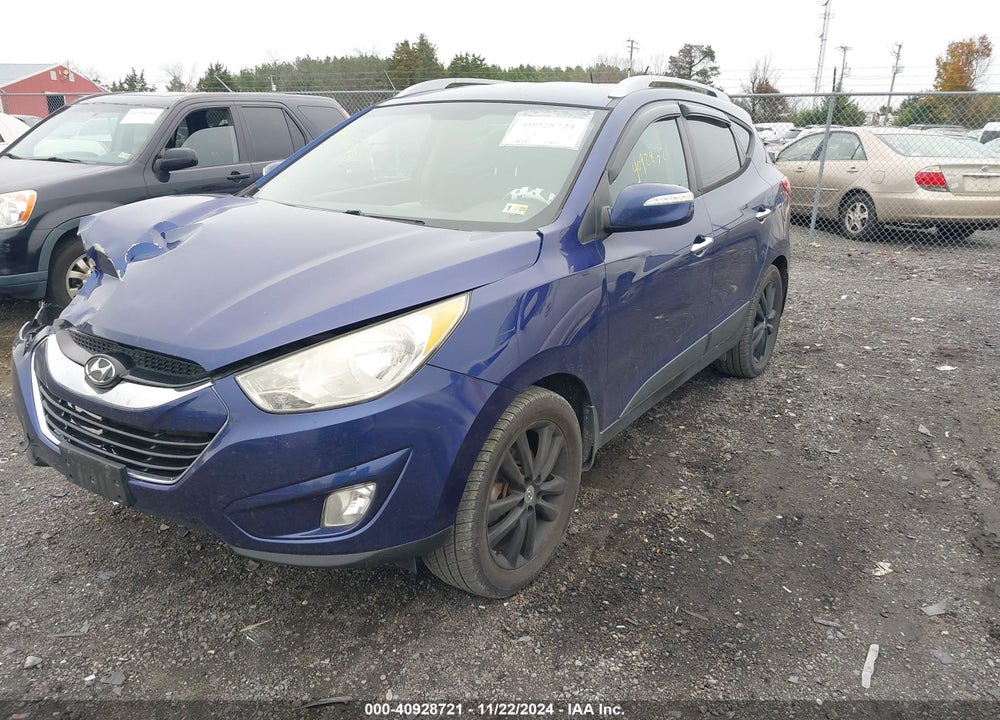 2012 HYUNDAI TUCSON LIMITED VIN: KM8JUCAC6CU381347