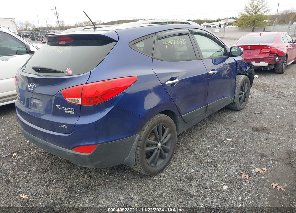 2012 HYUNDAI TUCSON LIMITED VIN: KM8JUCAC6CU381347