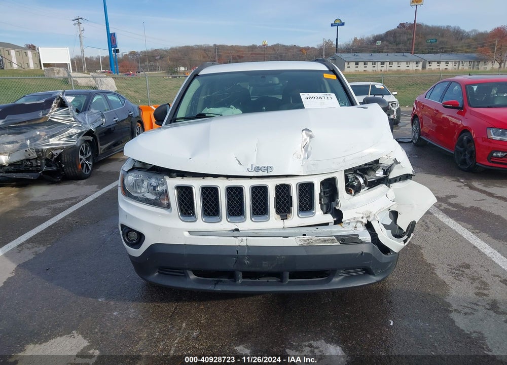 2016 JEEP COMPASS SPORT VIN: 1C4NJCBA7GD675714