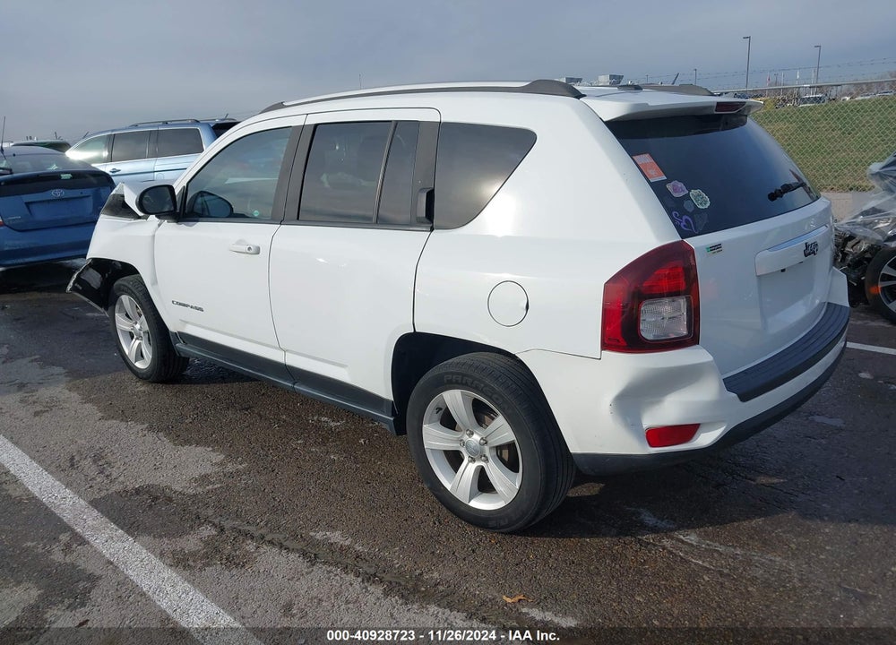 2016 JEEP COMPASS SPORT VIN: 1C4NJCBA7GD675714