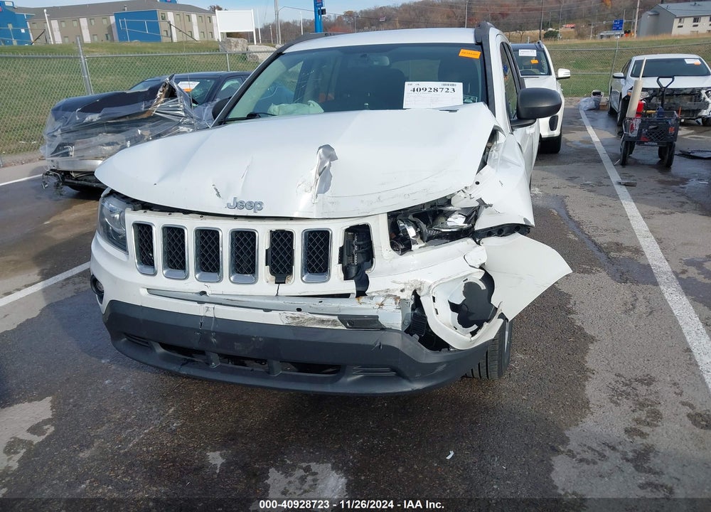 2016 JEEP COMPASS SPORT VIN: 1C4NJCBA7GD675714