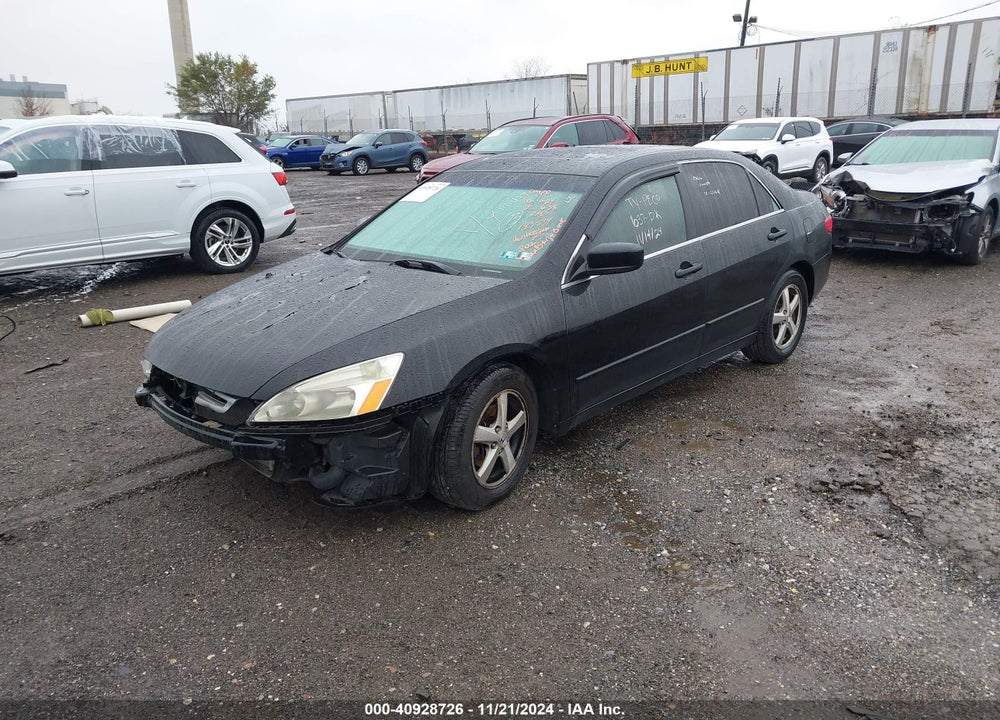 2005 HONDA ACCORD 2.4 EX VIN: 1HGCM56795A183534