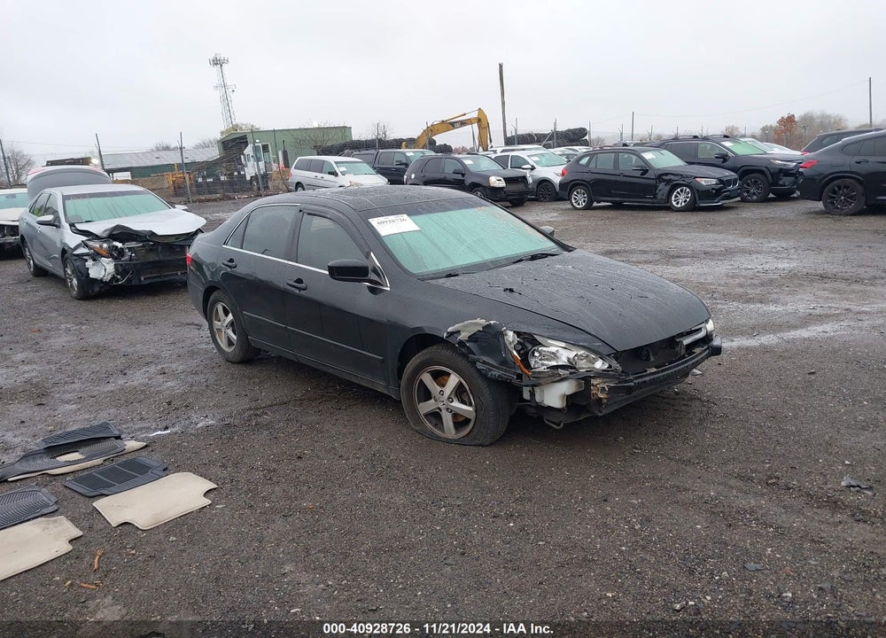 2005 HONDA ACCORD 2.4 EX VIN: 1HGCM56795A183534