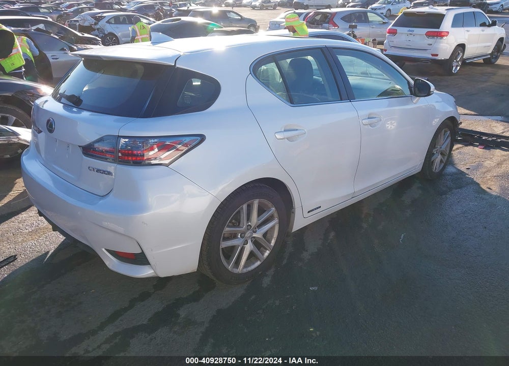 2015 LEXUS CT 200H VIN: JTHKD5BH8F2225534