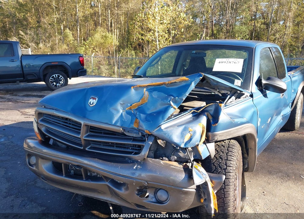 2002 DODGE DAKOTA VIN: 1B7GL12XX2S598692