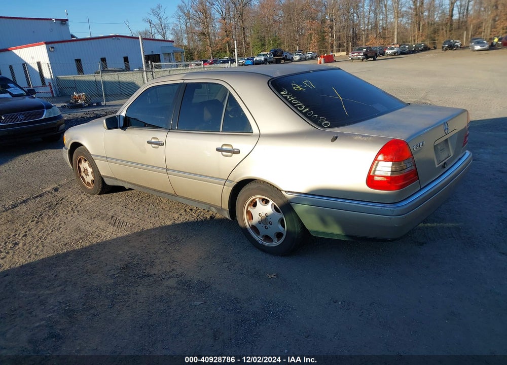 1997 MERCEDES-BENZ C 280 VIN: WDBHA28E0VA499913
