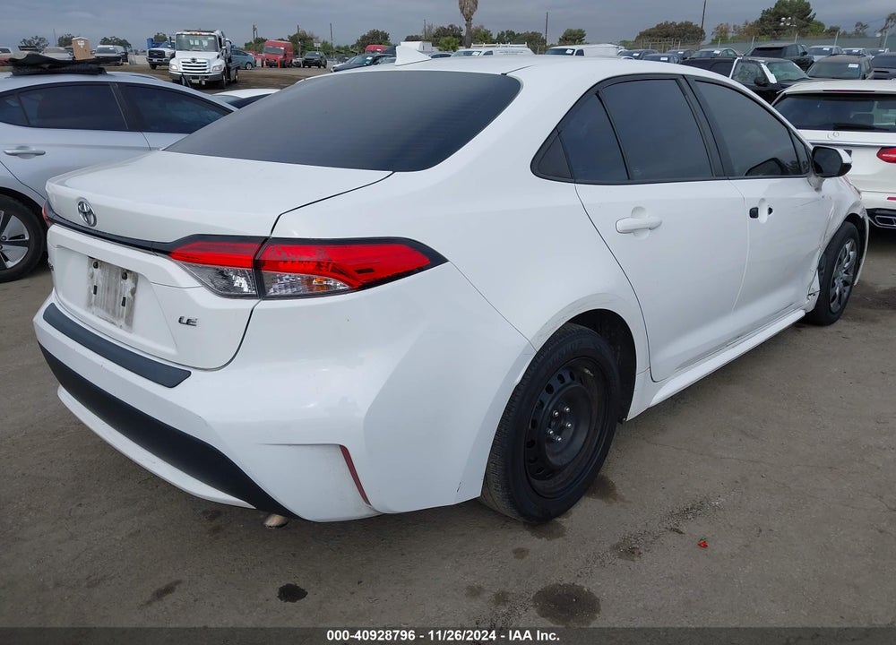 2020 TOYOTA COROLLA LE VIN: 5YFEPRAE9LP079131