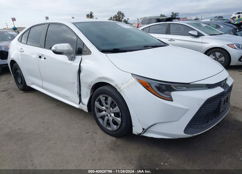 2020 TOYOTA COROLLA LE VIN: 5YFEPRAE9LP079131