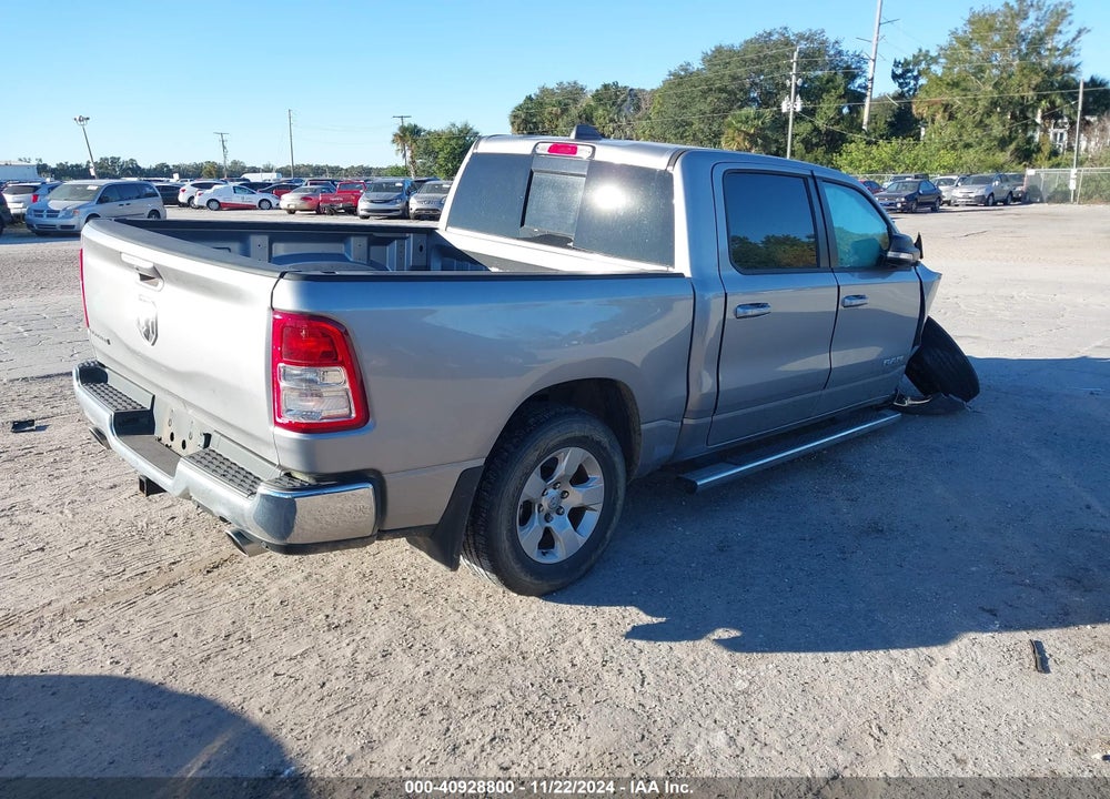 2021 RAM 1500 BIG HORN 4X2 5'7 BOX VIN: 1C6RREFT7MN654084