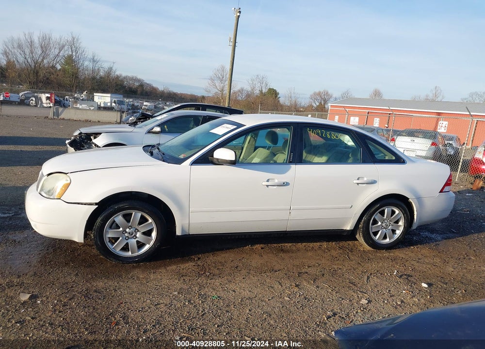 2005 MERCURY MONTEGO LUXURY VIN: 1MEHM41105G600911