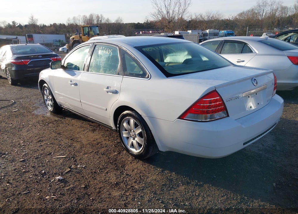 2005 MERCURY MONTEGO LUXURY VIN: 1MEHM41105G600911