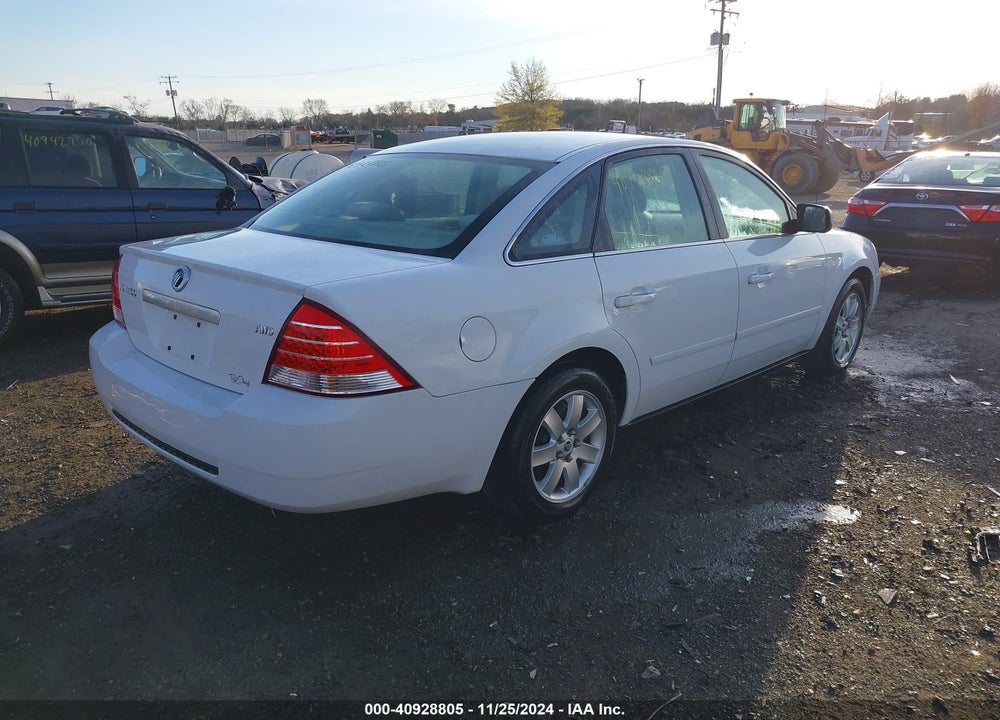 2005 MERCURY MONTEGO LUXURY VIN: 1MEHM41105G600911