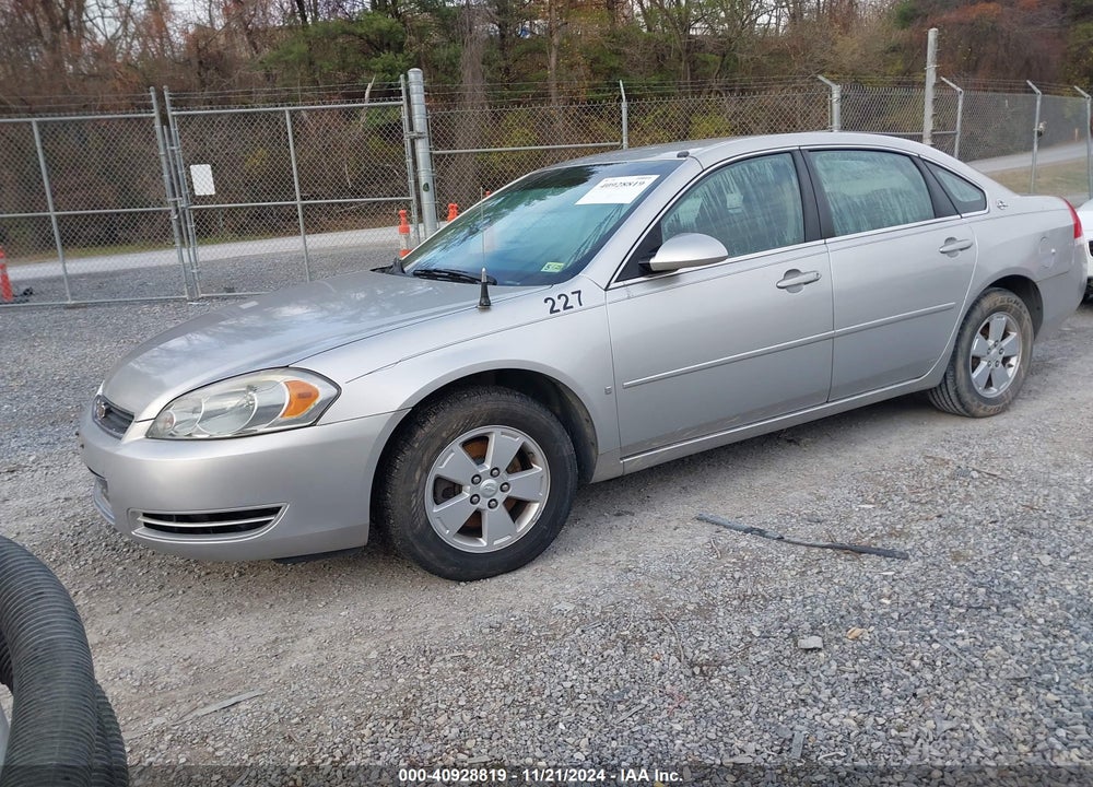 2006 CHEVROLET IMPALA VIN: 2G1WT55K069429493