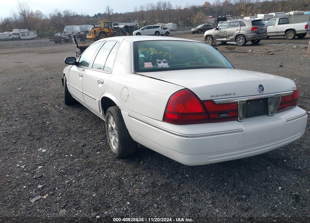 2003 MERCURY GRAND MARQUIS LS VIN: 2MEHM75W43X664092