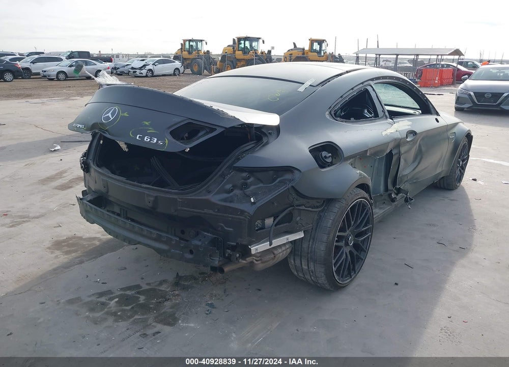2021 MERCEDES-BENZ AMG C 63 S VIN: W1KWJ8HBXMG072760