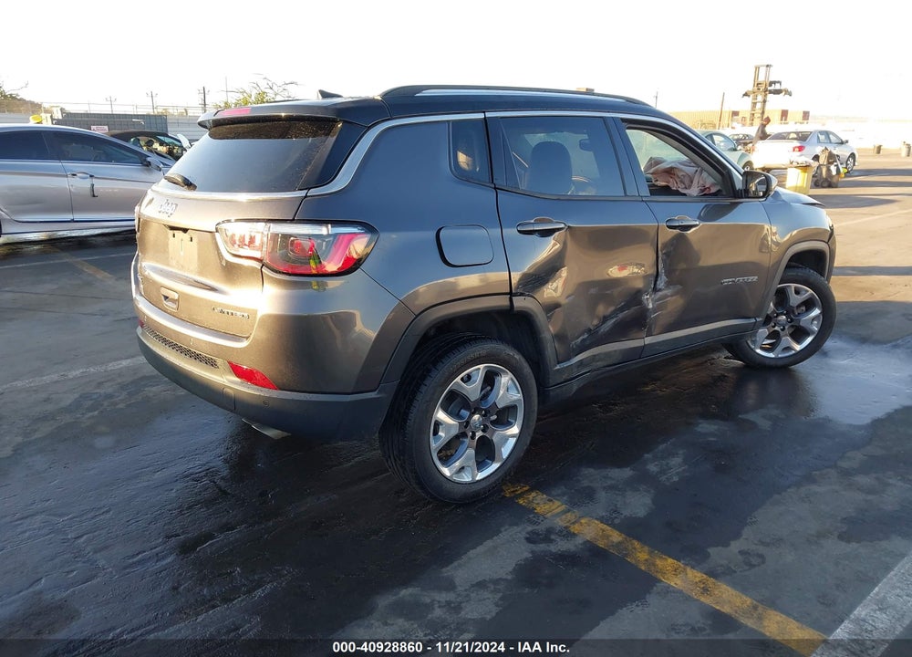 2021 JEEP COMPASS LIMITED 4X4 VIN: 3C4NJDCB8MT542799