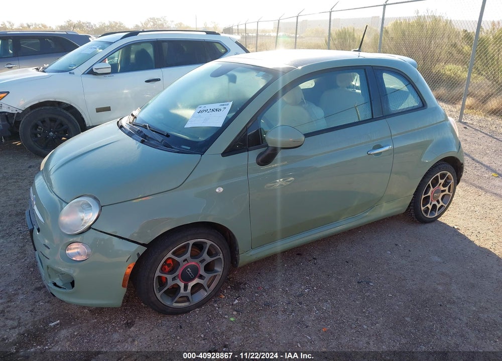 2015 FIAT 500 SPORT VIN: 3C3CFFBR1FT576190