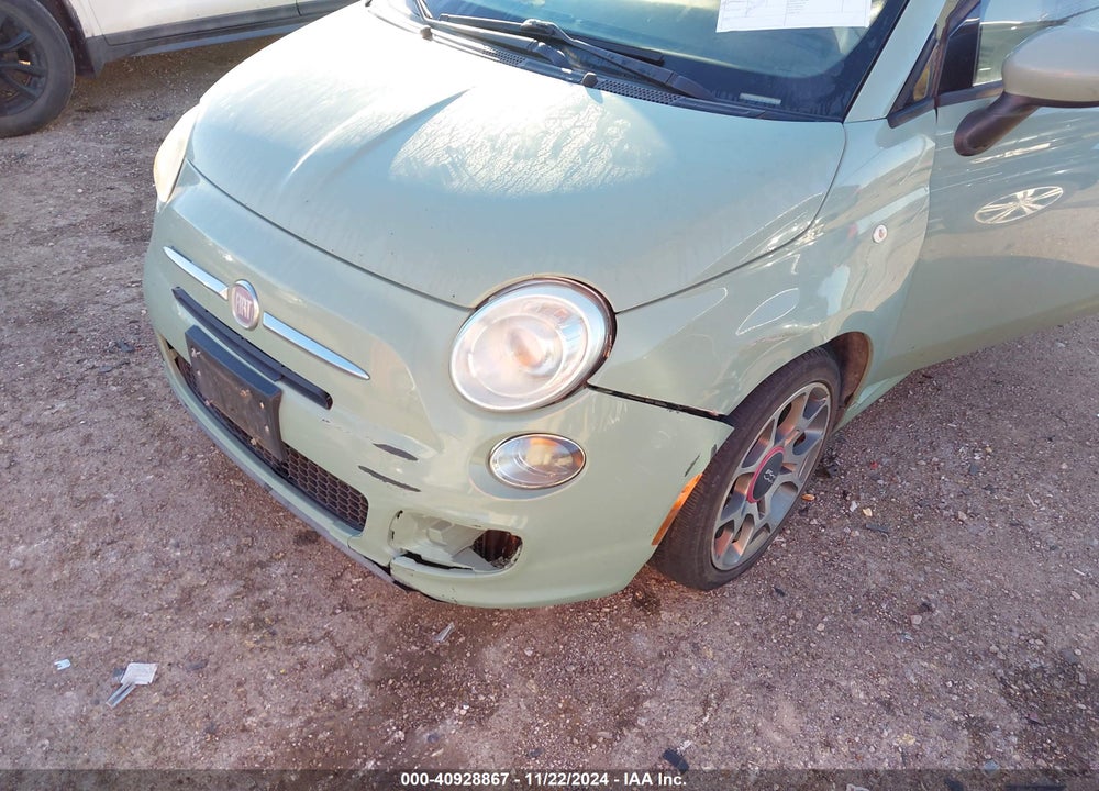 2015 FIAT 500 SPORT VIN: 3C3CFFBR1FT576190