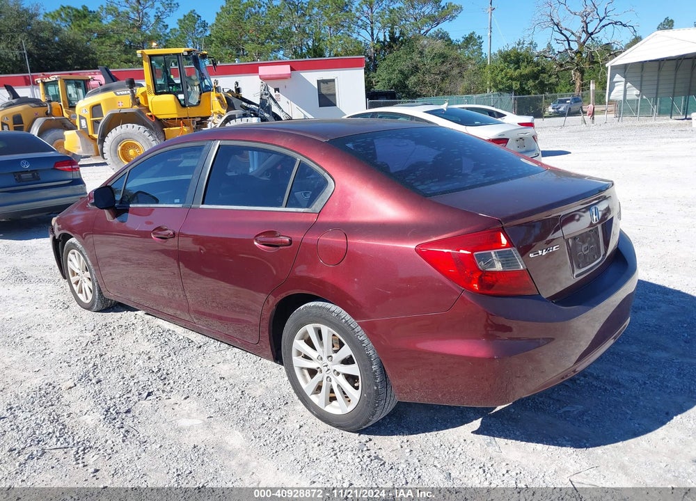 2012 HONDA CIVIC EX-L VIN: 19XFB2F99CE066810