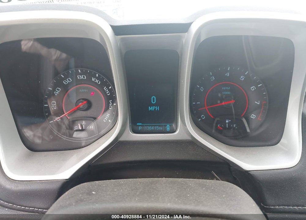 2012 CHEVROLET CAMARO 2LT VIN: 2G1FC1E31C9118121