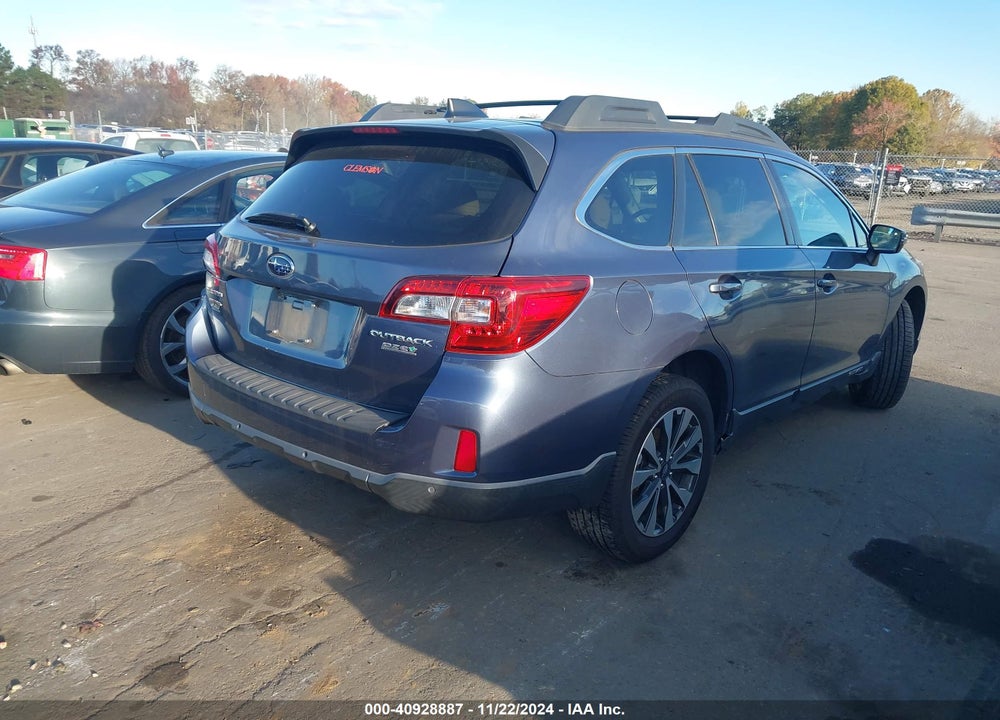 2017 SUBARU OUTBACK 2.5I LIMITED VIN: 4S4BSANC6H3227145
