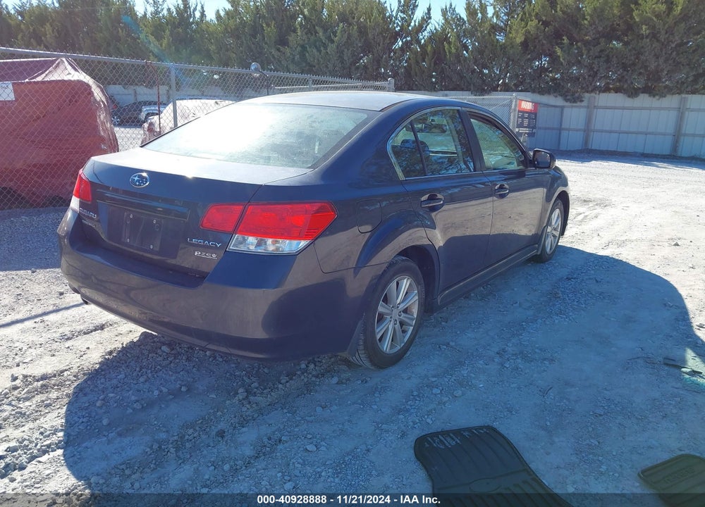 2012 SUBARU LEGACY 2.5I PREMIUM VIN: 4S3BMBC61C3015716