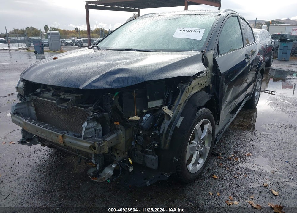 2016 HONDA HR-V EX-L VIN: 3CZRU6H7XGM761457
