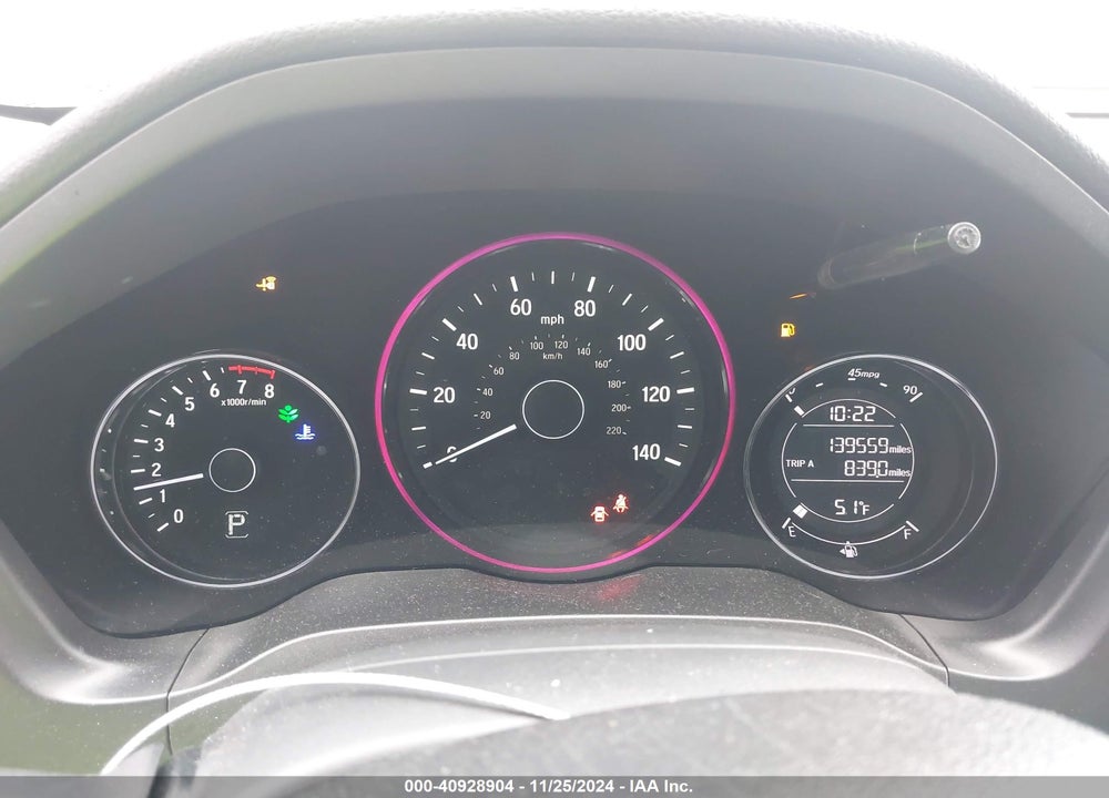 2016 HONDA HR-V EX-L VIN: 3CZRU6H7XGM761457