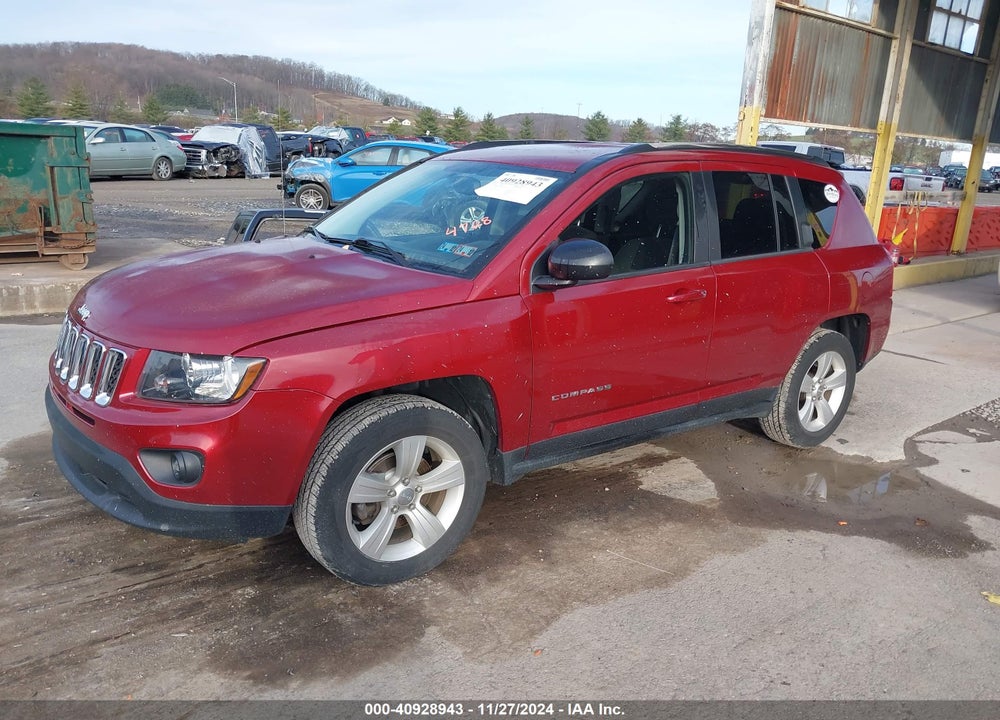 2014 JEEP COMPASS SPORT VIN: 1C4NJDBB1ED644728
