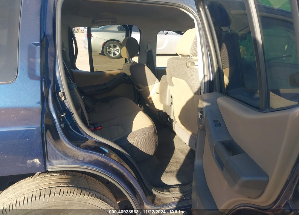 2007 NISSAN XTERRA S VIN: 5N1AN08U77C530404