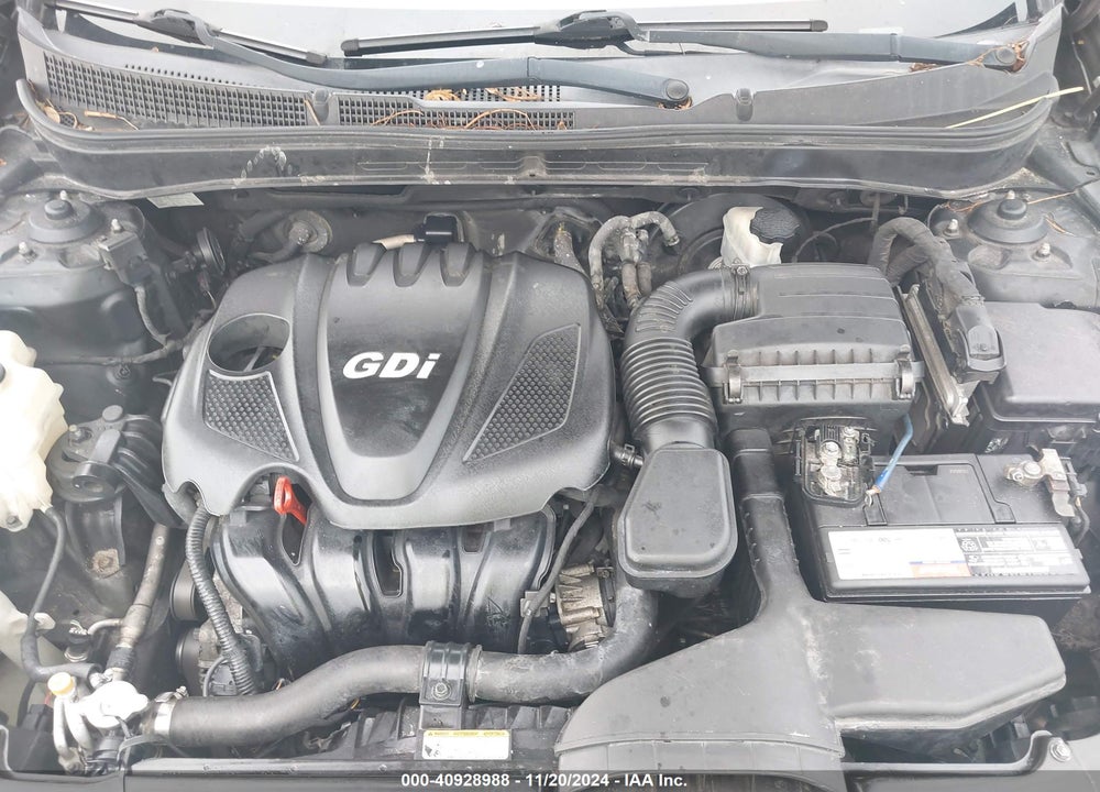 2012 HYUNDAI SONATA GLS VIN: 5NPEB4AC6CH382736