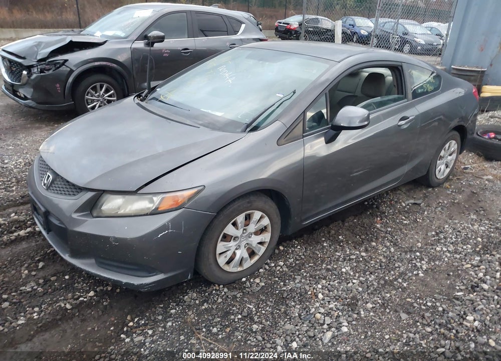 2012 HONDA CIVIC LX VIN: 2HGFG3B57CH562799