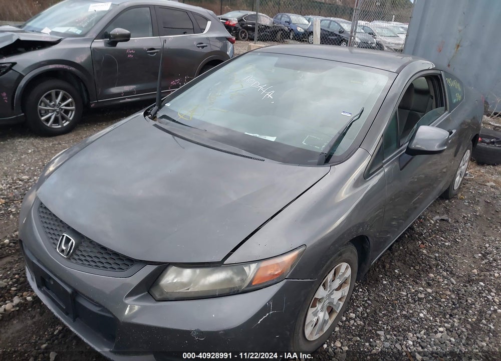 2012 HONDA CIVIC LX VIN: 2HGFG3B57CH562799