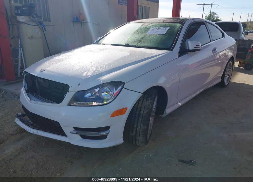 2013 MERCEDES-BENZ C 250 VIN: WDDGJ4HBXDF958791