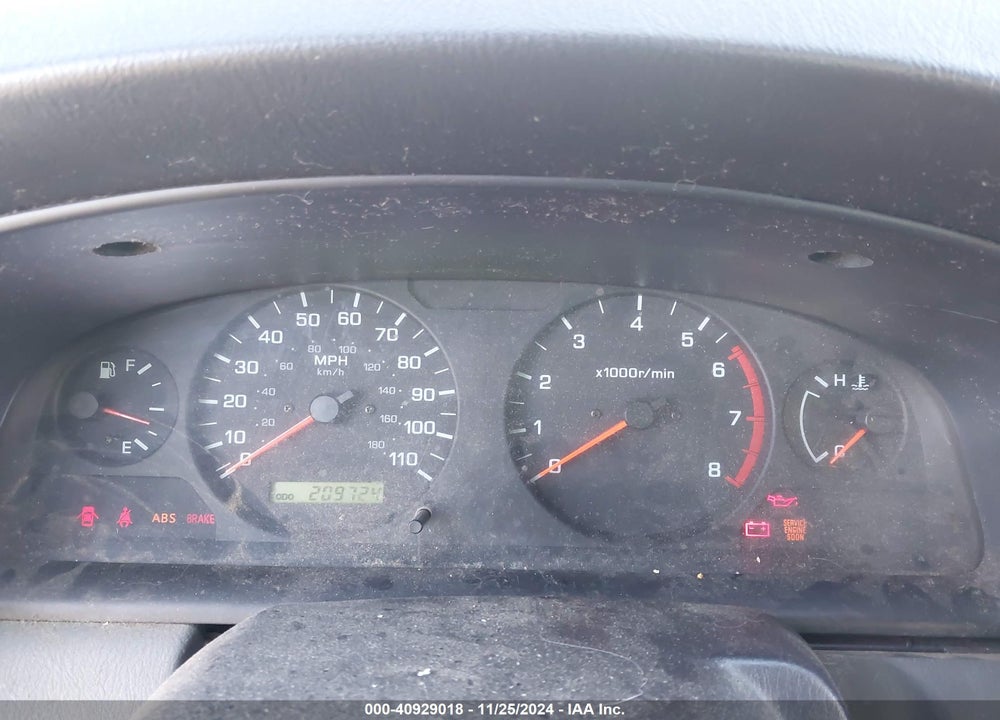 2001 NISSAN FRONTIER XE-V6 VIN: 1N6ED26Y91C306713
