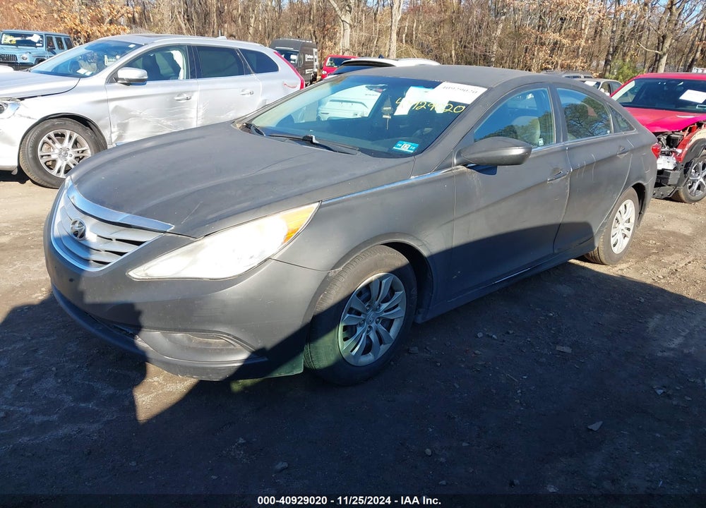 2011 HYUNDAI SONATA GLS VIN: 5NPEB4AC6BH115627