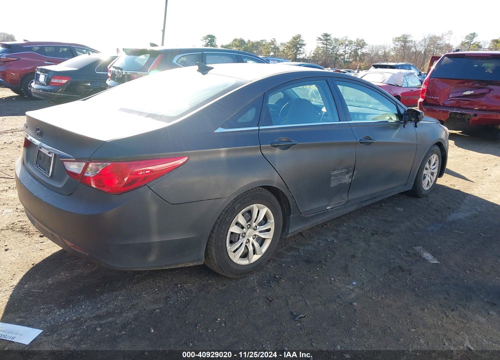 2011 HYUNDAI SONATA GLS VIN: 5NPEB4AC6BH115627