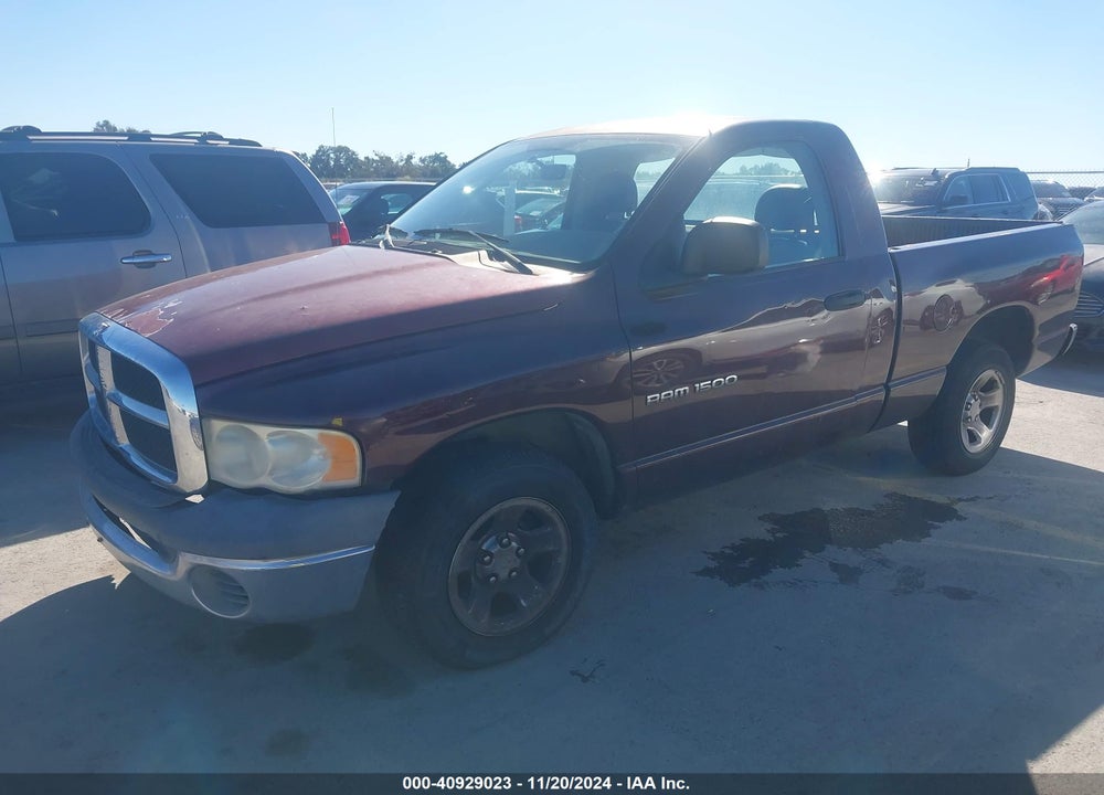 2005 DODGE RAM 1500 ST VIN: 1D7HA16K05J588990