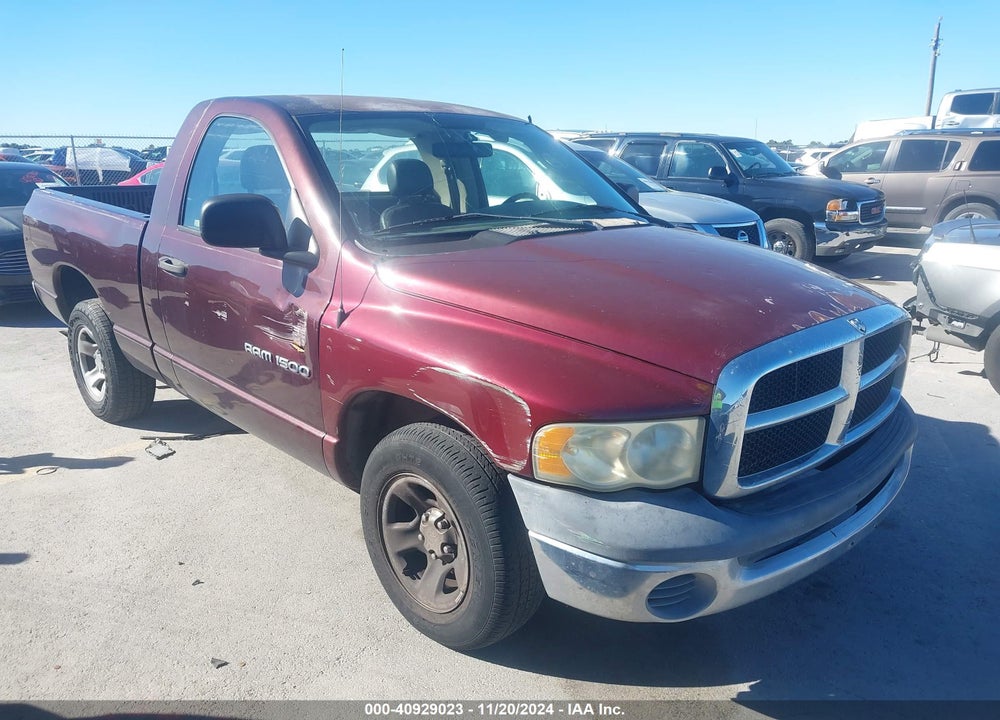 2005 DODGE RAM 1500 ST VIN: 1D7HA16K05J588990